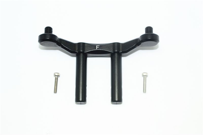 GPM Alu Karosseriehalter vorn schwarz ARRMA Granite, Big Rock MAG201FBK