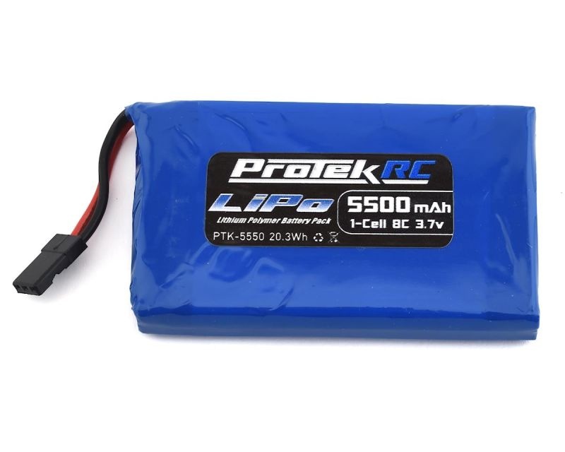 ProTek RC 1S High Capacity Sanwa M17 LiPo Sender Batterie (3.7V/5500mAh)