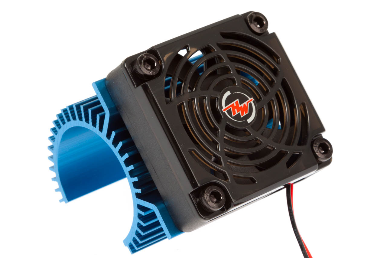 Hobbywing Fan + Heatsink C1, 5V, 36mm diam, 60mm length, 2S lipo 86080120