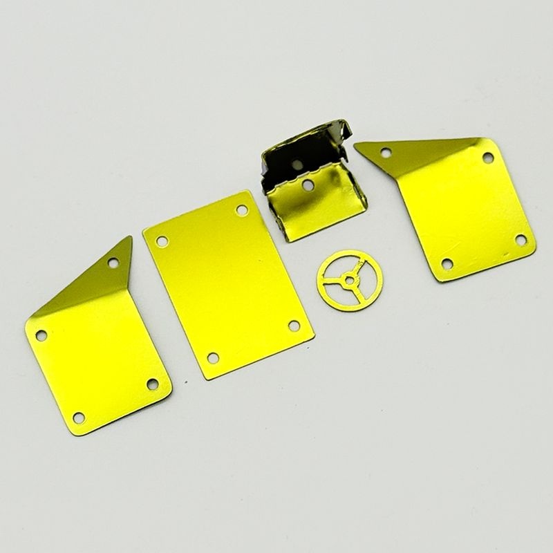 FURITEK Titanium Panel Set Gold Titan Buggy Spare Parts for Titan Buggy 18 FUR-2748