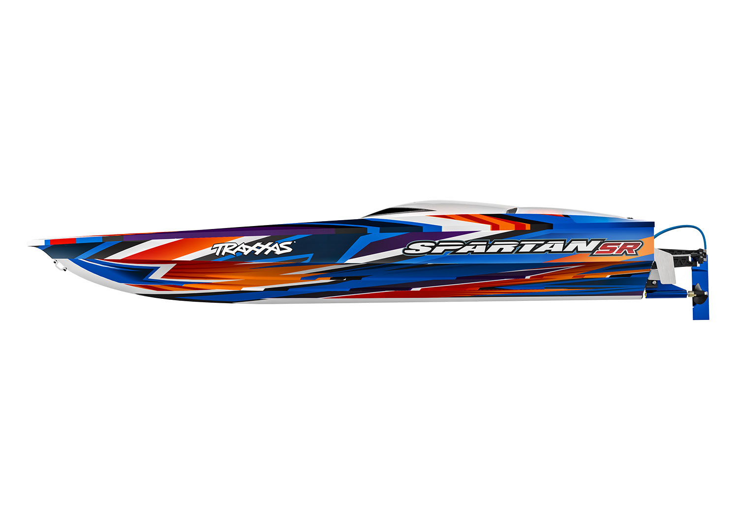 Traxxas SPARTAN SR Orange Brushless 36 Zoll Rennboot 103076-4 - Abbildung 2
