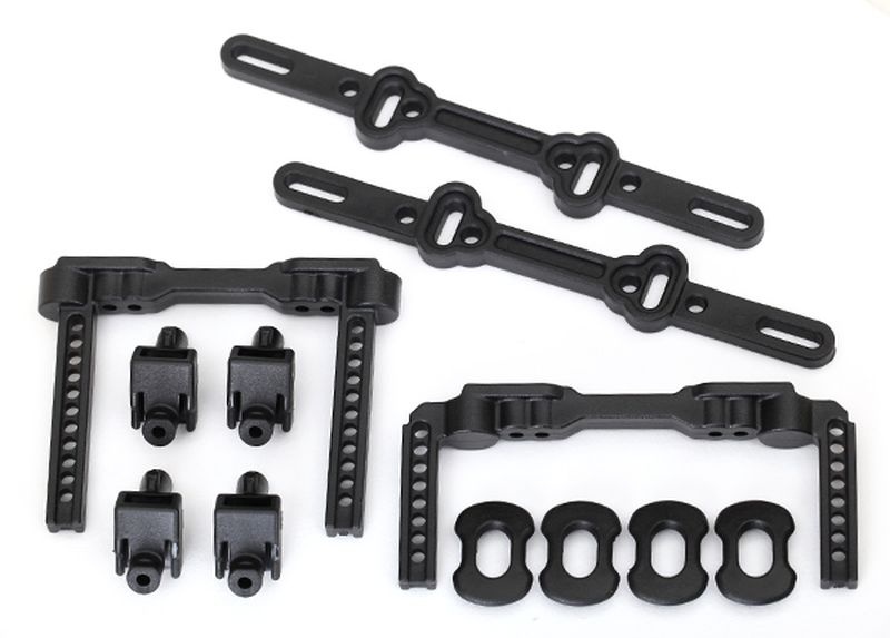 Traxxas Karo-Halter v/h + Steher + Slider 8316 - Abbildung 1