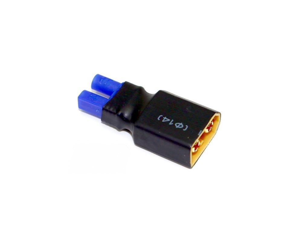 Kurzadapter EC2 Buchse female  XT60 Stecker male Adapter