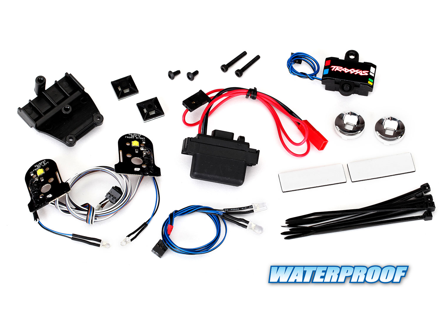 Traxxas 8038 LED Licht-Set komplett mit POWER SUPPLY für 8130 Karo - Abbildung 2