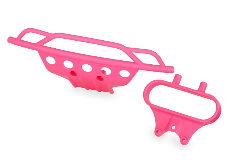 Traxxas Bumper + Halter vorn pink 5835P