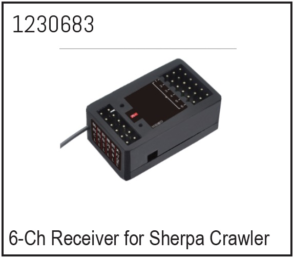 Absima 6-Kanal Empfänger für Crawler Sherpa / Khampa 1230683