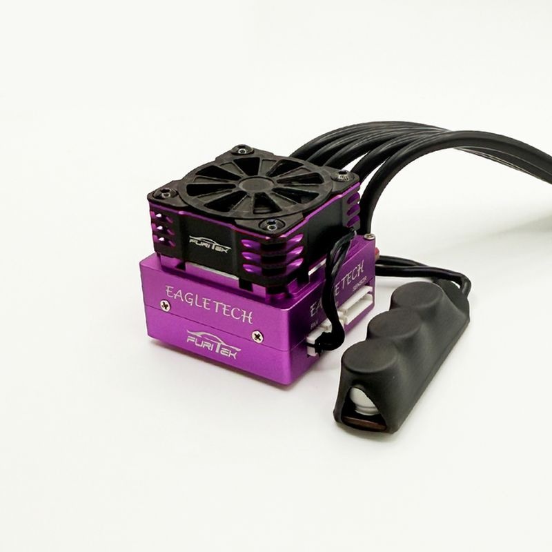 FURITEK Eagletech 160A 1/10 BL-Regler + Lüfter Purple Edition Drift & Racing FUR-2671