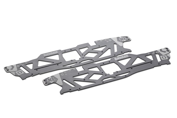 HPI TVP Chassis Set (Savage XL Flux V2/Gunmetal) 160111