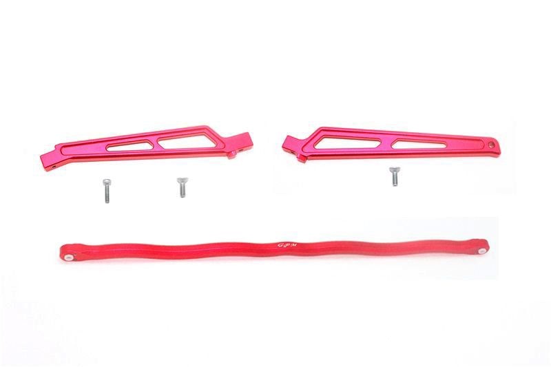 GPM Alu Chassis Verstärkung Set v/h/oben rot ARRMA Talion 6s MAT2516FRR