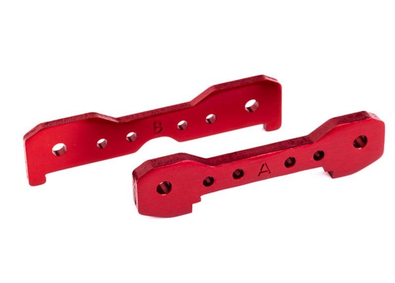 Traxxas Tie-Bars vorn 6061-T6 Alu rot eloxiert 9527R