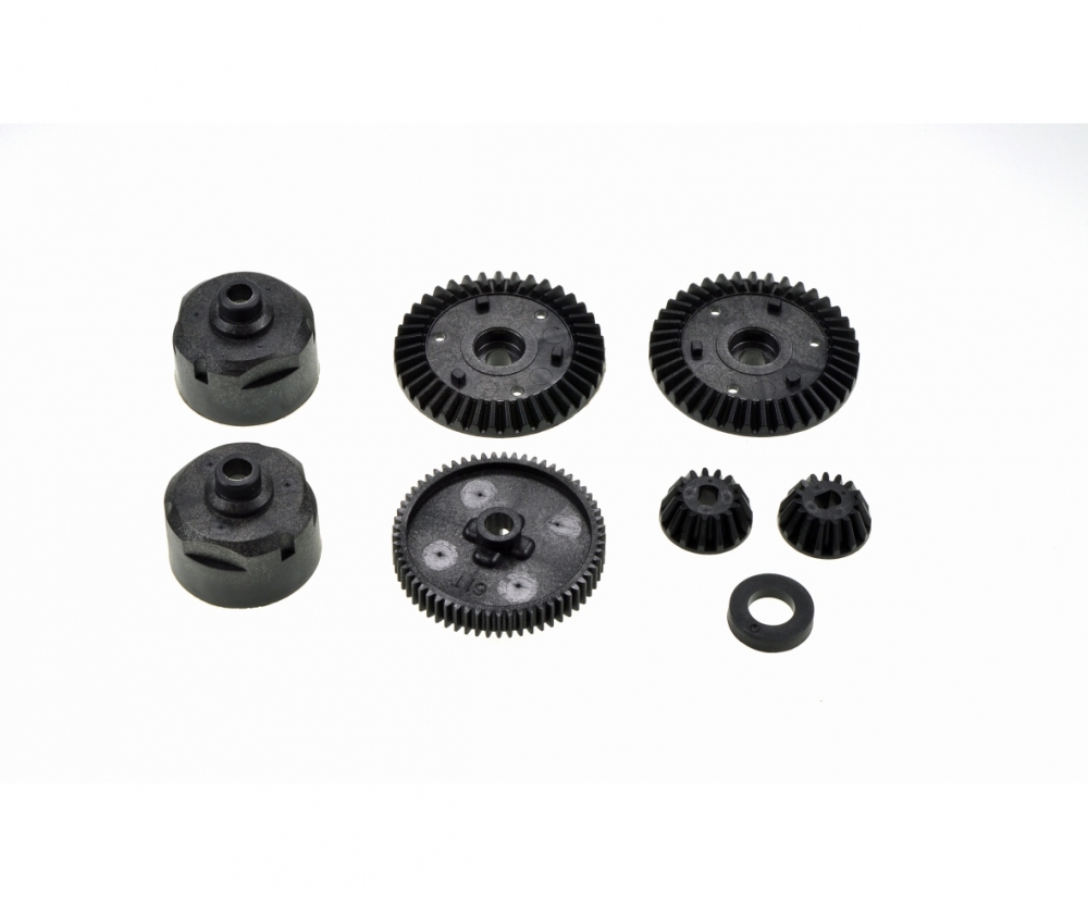 Tamiya 51004 TT-01/E/R Getriebe-Set SP-1004 300051004 - Abbildung 1