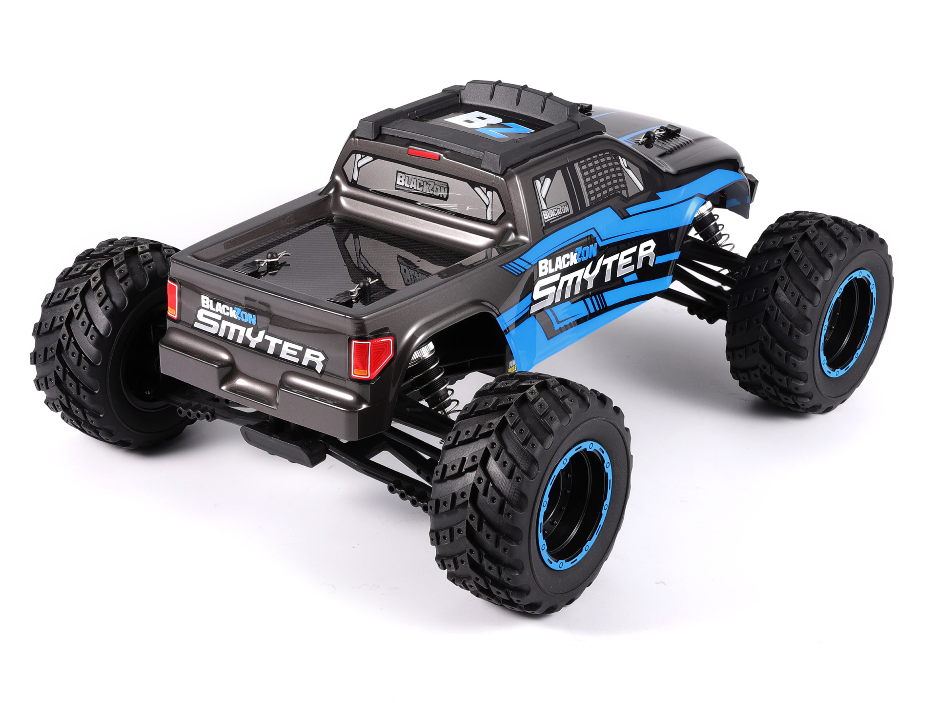 BLACKZON Smyter MT 1/12 4WD Elektro Monster Truck Blau 540111 - Abbildung 5