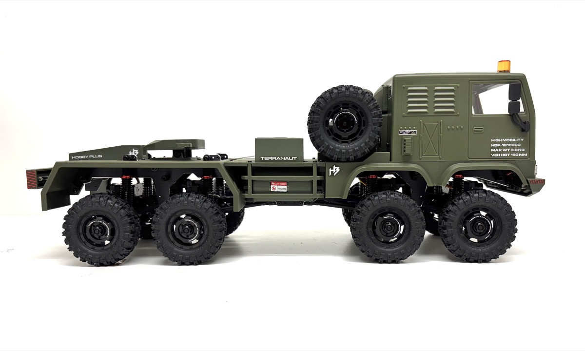 Hobby Plus 1:18 Crawler CR18P 8X8 Terranaut ( AWS ) Grün HBP1810800-GN - Abbildung 1