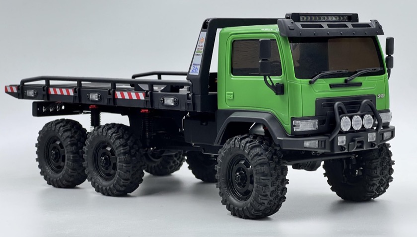 Hobby Plus 1:18 Crawler CR18P Arktos 6x6 V1.5 Grün RTR - Abbildung 1
