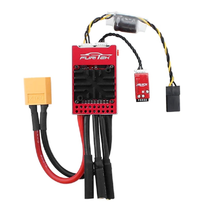 FURITEK Combo Lizard TEN 60A/100A Brushed/Brushless Regler für 1/10 Modelle (mit Bluetooth) FUR-2177