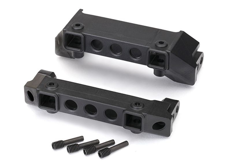 Traxxas Bumper Halter, v/h / screw pins (4) 8237
