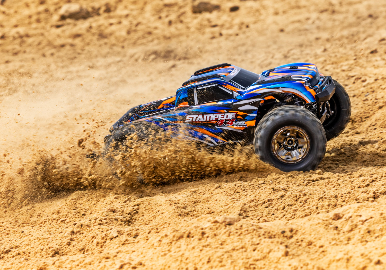Traxxas Stampede 4x4 VXL HD Orange 1:10 Brushless Monstertruck RTR 90376-4 - Abbildung 6