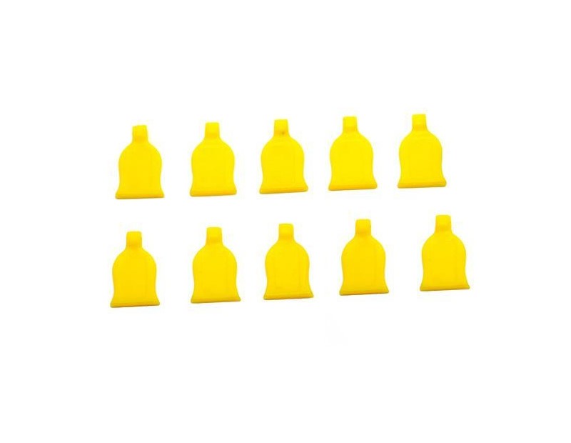 HRC Litzen für Karosserieklammern 1/10 gelb Splint Grip (10 St.) HRC2041YE