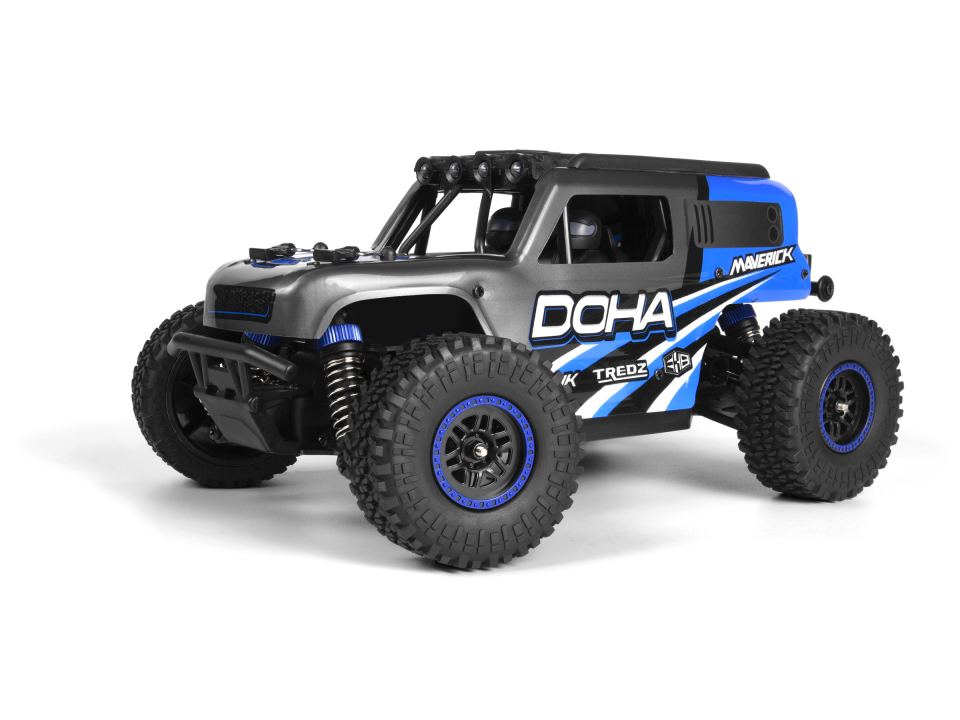 Maverick Doha 1/20 4WD Elektro Truck Blau 150700 - Abbildung 1