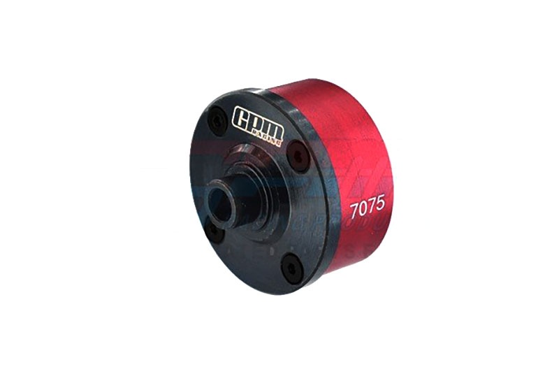 GPM Carbon-Stahl Differentialgehäuse v/h rot ARRMA Krat, Tal, Typh, Sent, Out, Notor, Limi MAK011NR