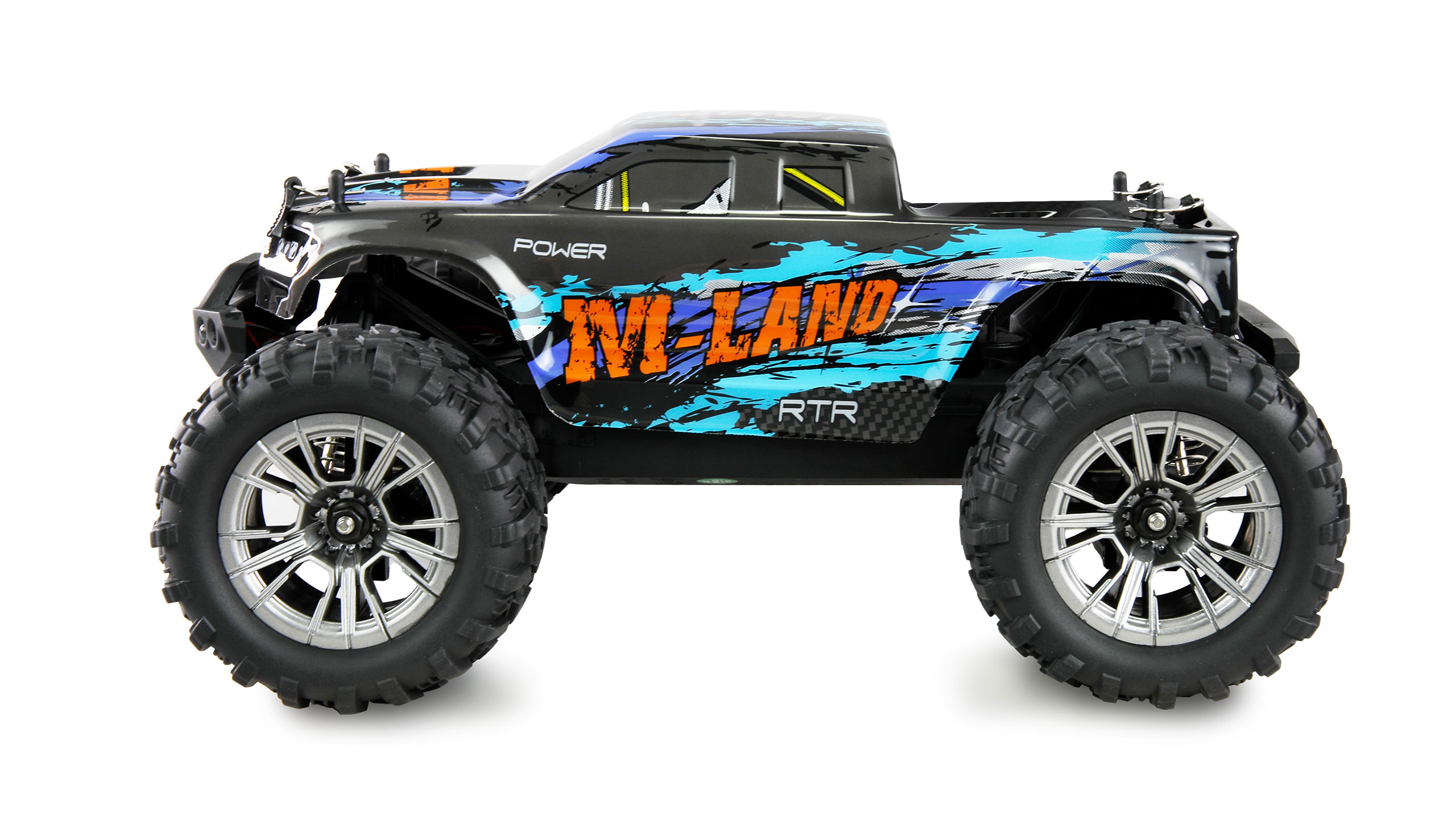 Amewi M-Land Monstertruck 48km/h 4WD 1:16 RTR blau 22623