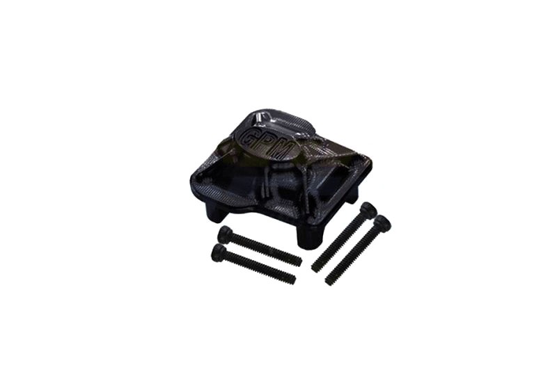GPM Achsen-Abdeckung 7075-T6 Alu schwarz v/h Traxxas-4M - Abbildung 1
