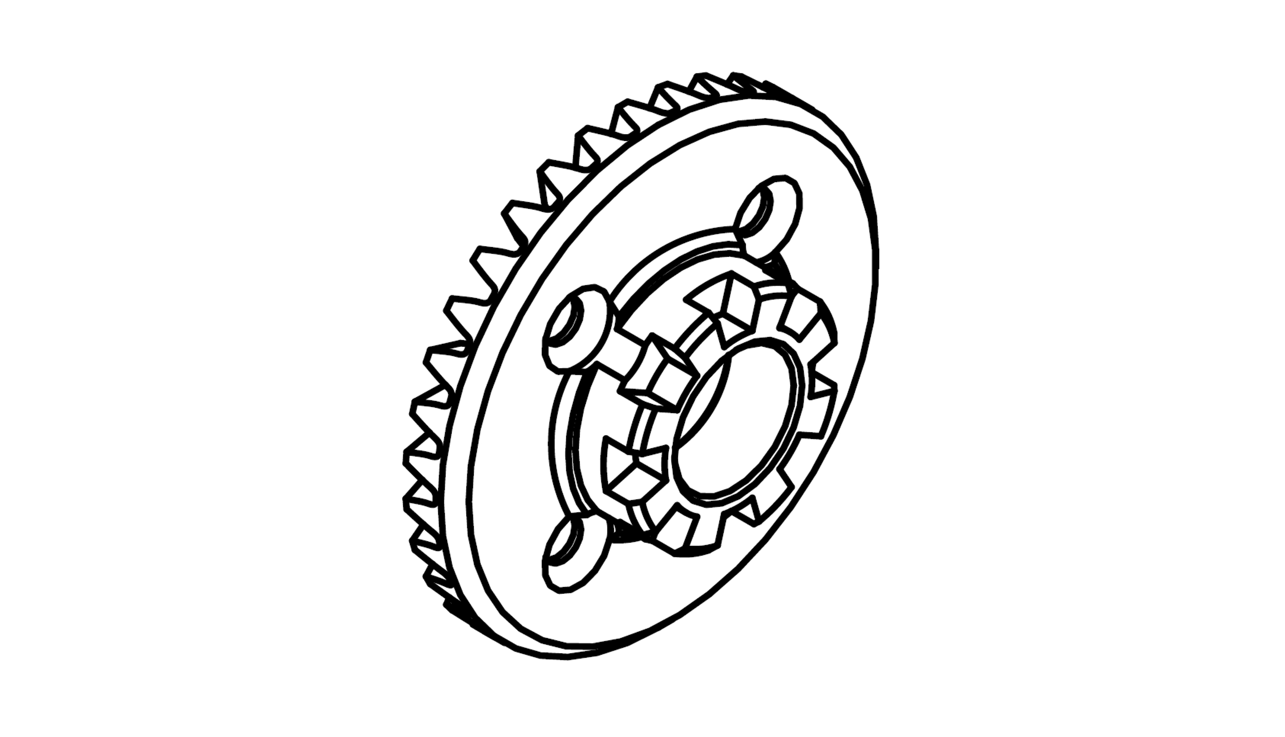 Amewi Differential Tellerzahnrad 34 Zähne 17223028