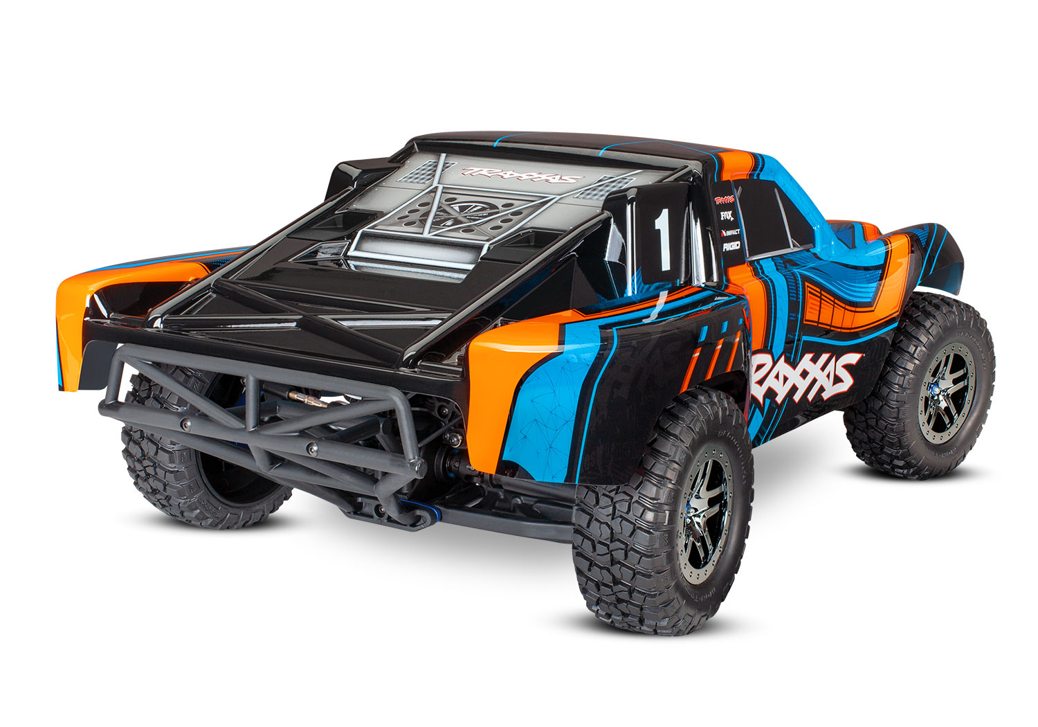 Traxxas Slash 4x4 Clipless VXL Ultimate orange 1/10 SC RTR ohne Akku und Ladegerät 68277-4 - Abbildung 2