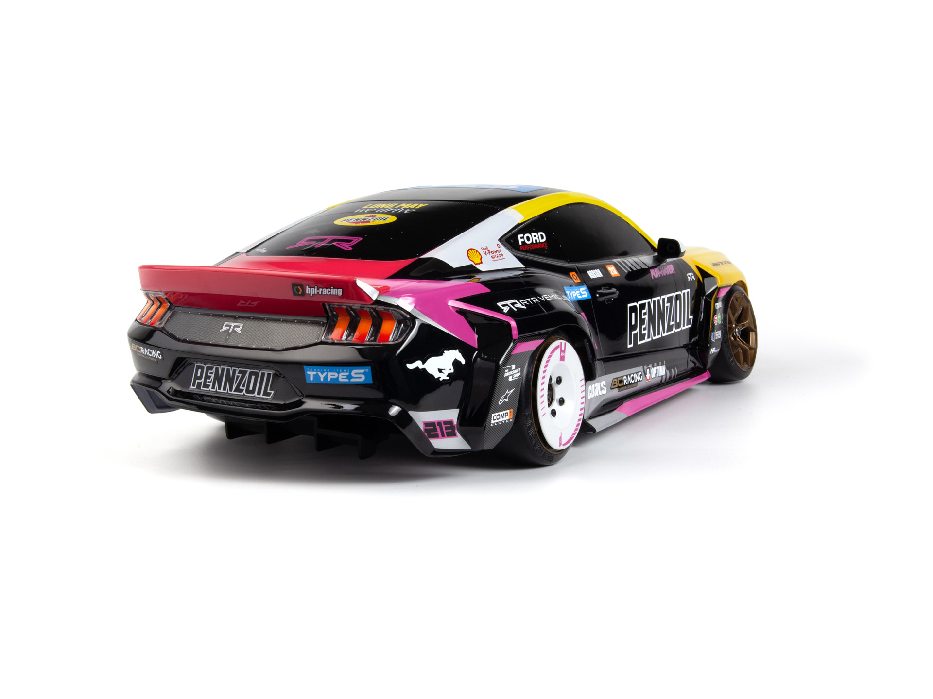 HPI Stage-D10 Ford Mustang GT RTR S650 - B.Hobson Drift RC-Car 161008 - Abbildung 4