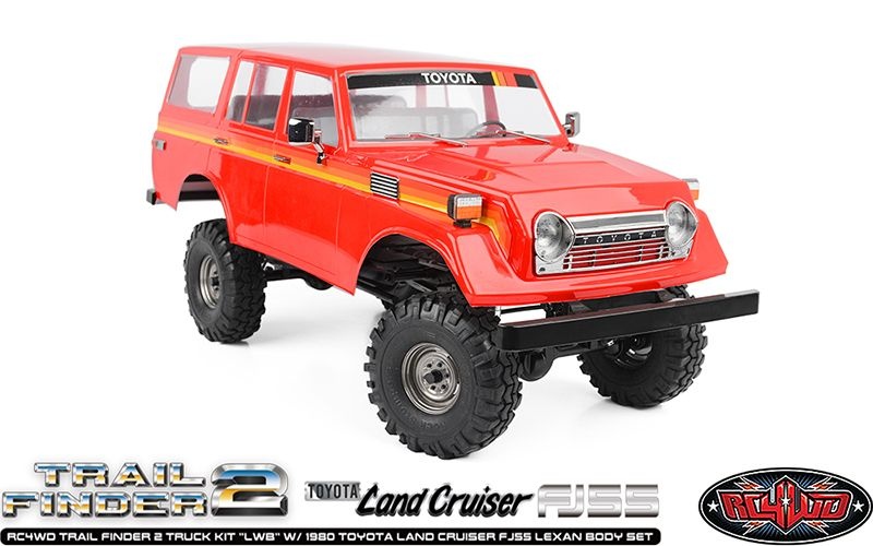 RC4WD Trail Finder 2 Truck Kit "LWB" W/ 1980 Toyota Z-K0068