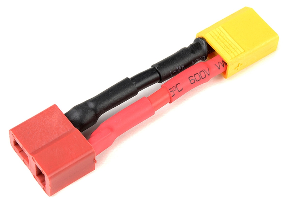 G-Force RC Adapterkabel 14AWG T-Kontakt (w)/XT30 (m) GF-1301-087