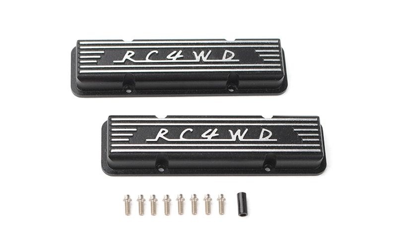 RC4WD Aluminium-Ventildeckel für Scale-V8-Motor schwarz Z-S0318
