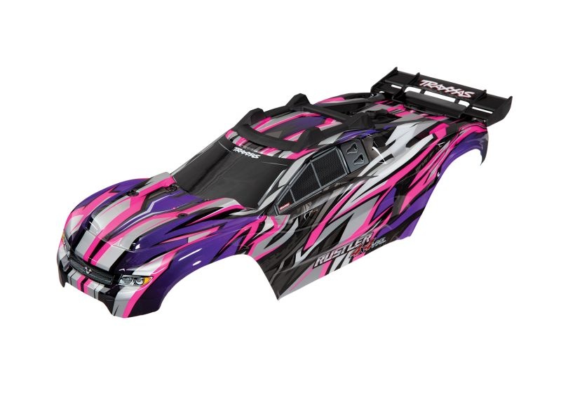 Traxxas Karo Rustler 4x4 VXL pink 6717P