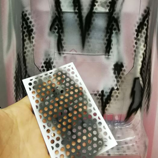 Bittydesign Vinyl stencil - Holes STC-001