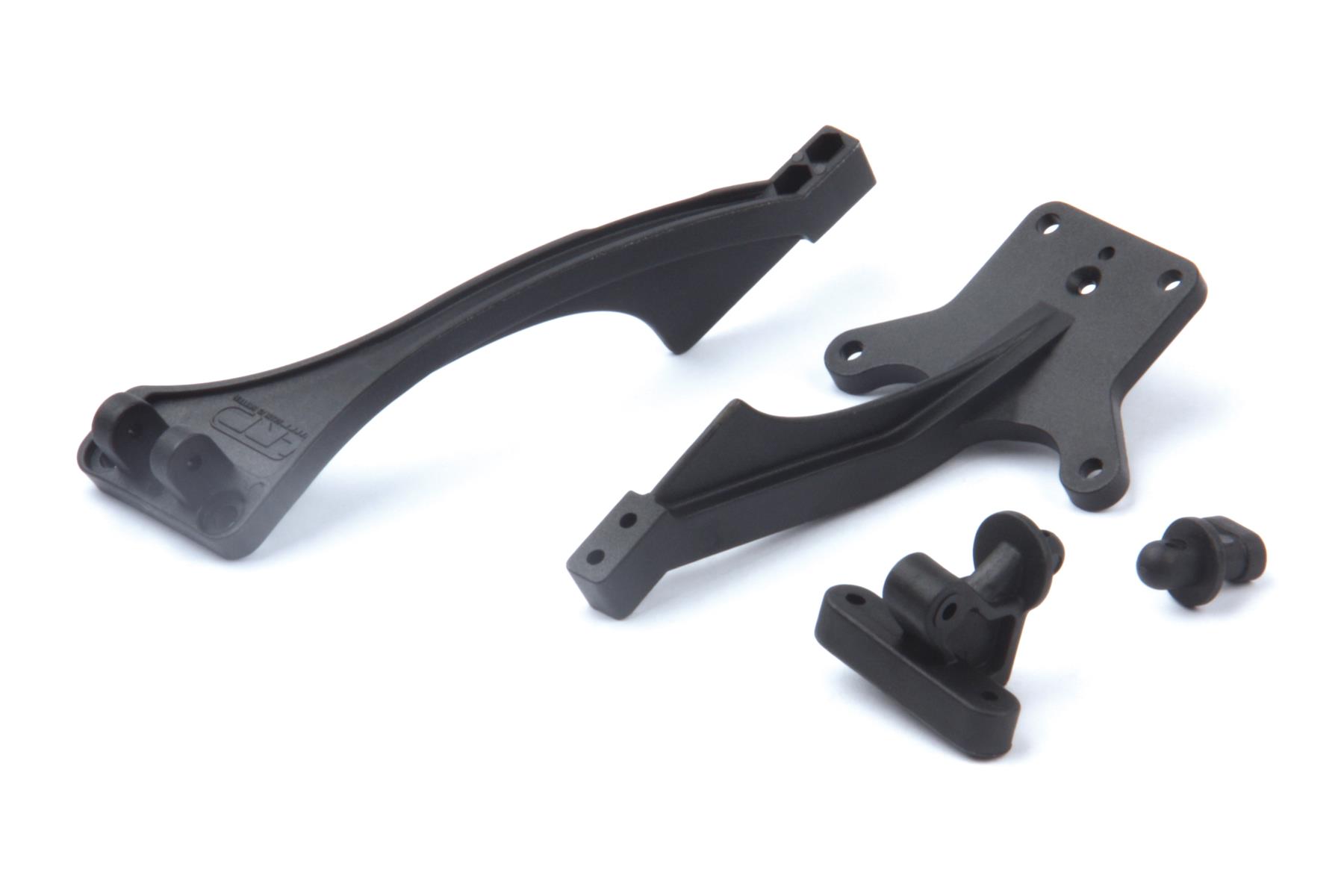 LRP Chassisstreben vorne u hinten Plastik - Rebel BX 133014