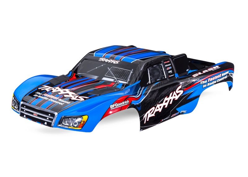 Traxxas Karosserie Slash 2WD blau Clipless  5924-BLUE
