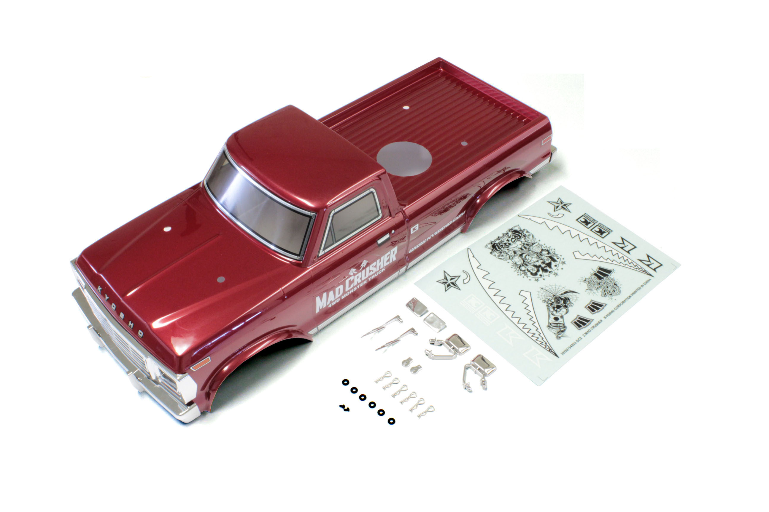 Kyosho KAROSSERIE MAD CRUSHER - ROT MAB403