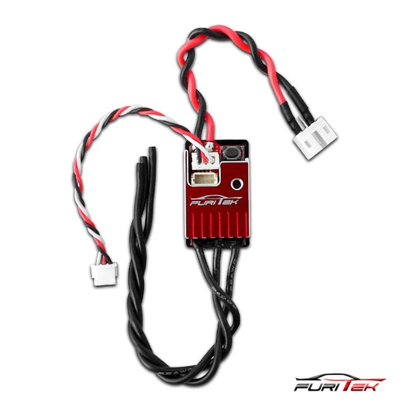 FURITEK Momentum Regler V2 20/40A sensorlos mit Alugehäuse rot für Mini-Z FUR-2161