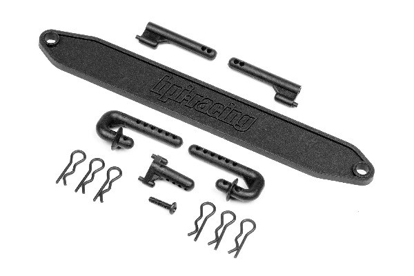 HPI KAROSSERIEHALTER/AKKUHALTER SET (BRAMA 18B) 85702