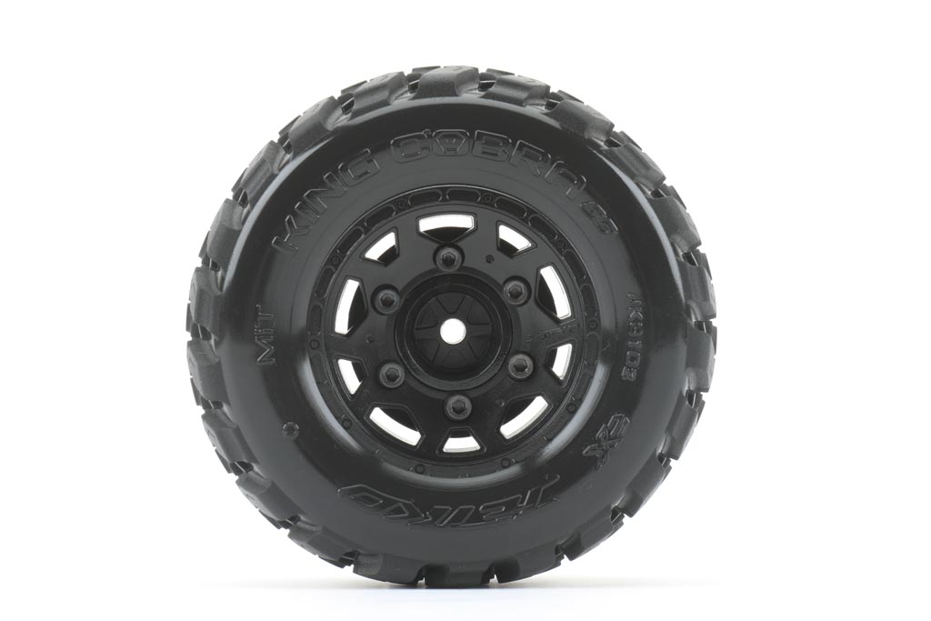 Jetko Extreme Tyre SC King Cobra on TRX Slash Black Rims JK3102CBTRX1