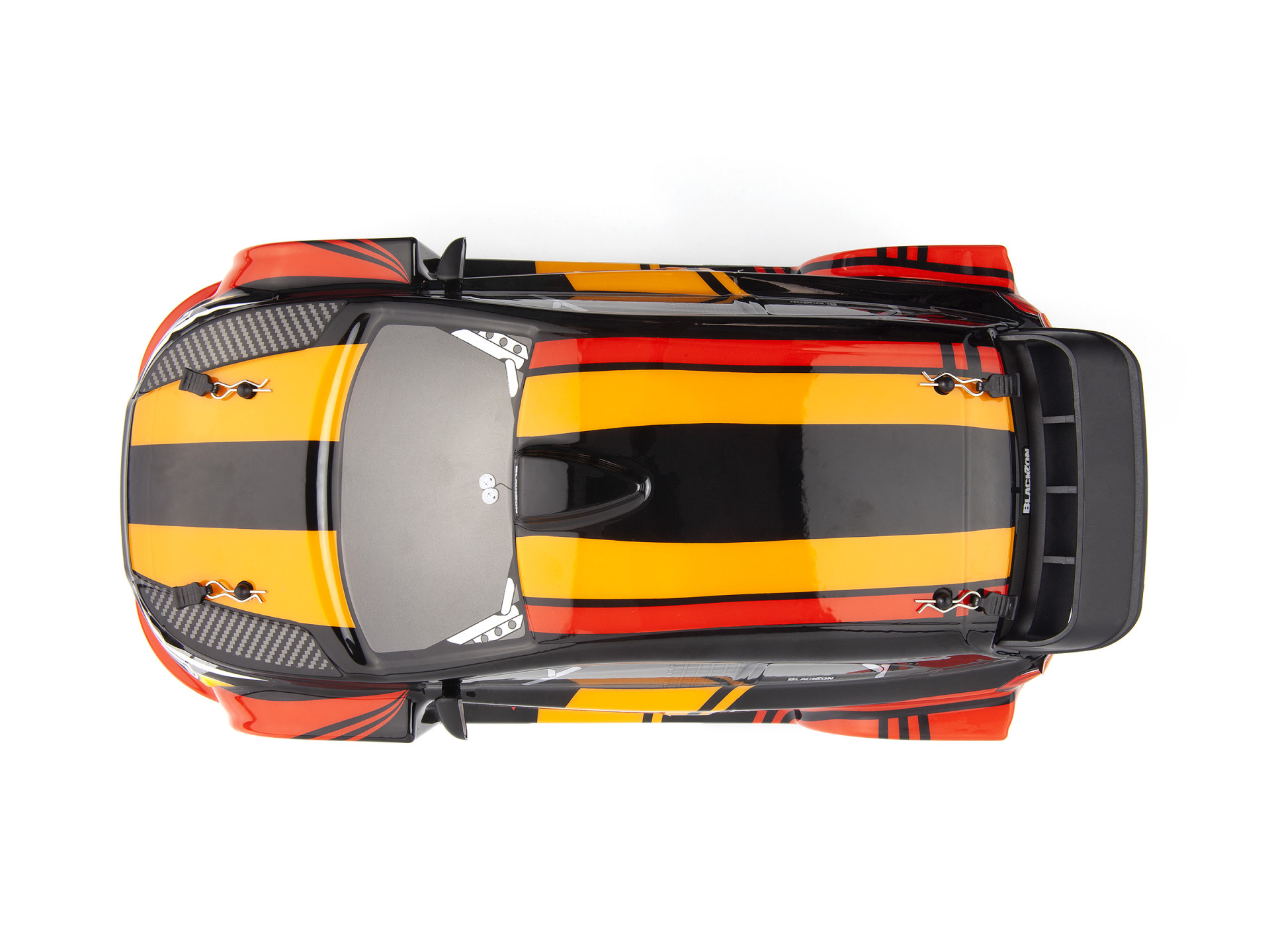 BLACKZON Vyper RX Turbo 1/16 4WD Brushless Rally Car Rot/Orange 540283 - Abbildung 5