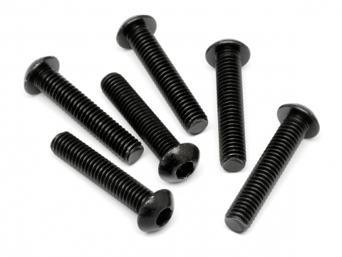 HPI Flachkopfschraube M6X30mm (Innensechsk./6St) 94910
