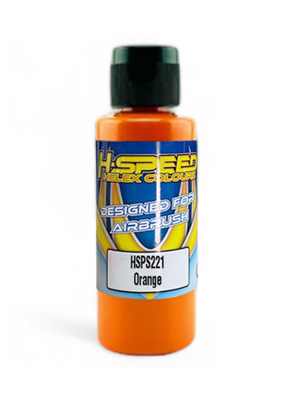 H-SPEED Lexan Airbrush Farbe 60 ml Orange HSPS221