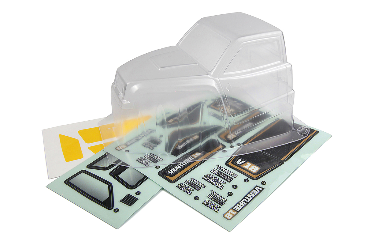 HPI Venture18 CC Ridgeline klare Karosserie 161120