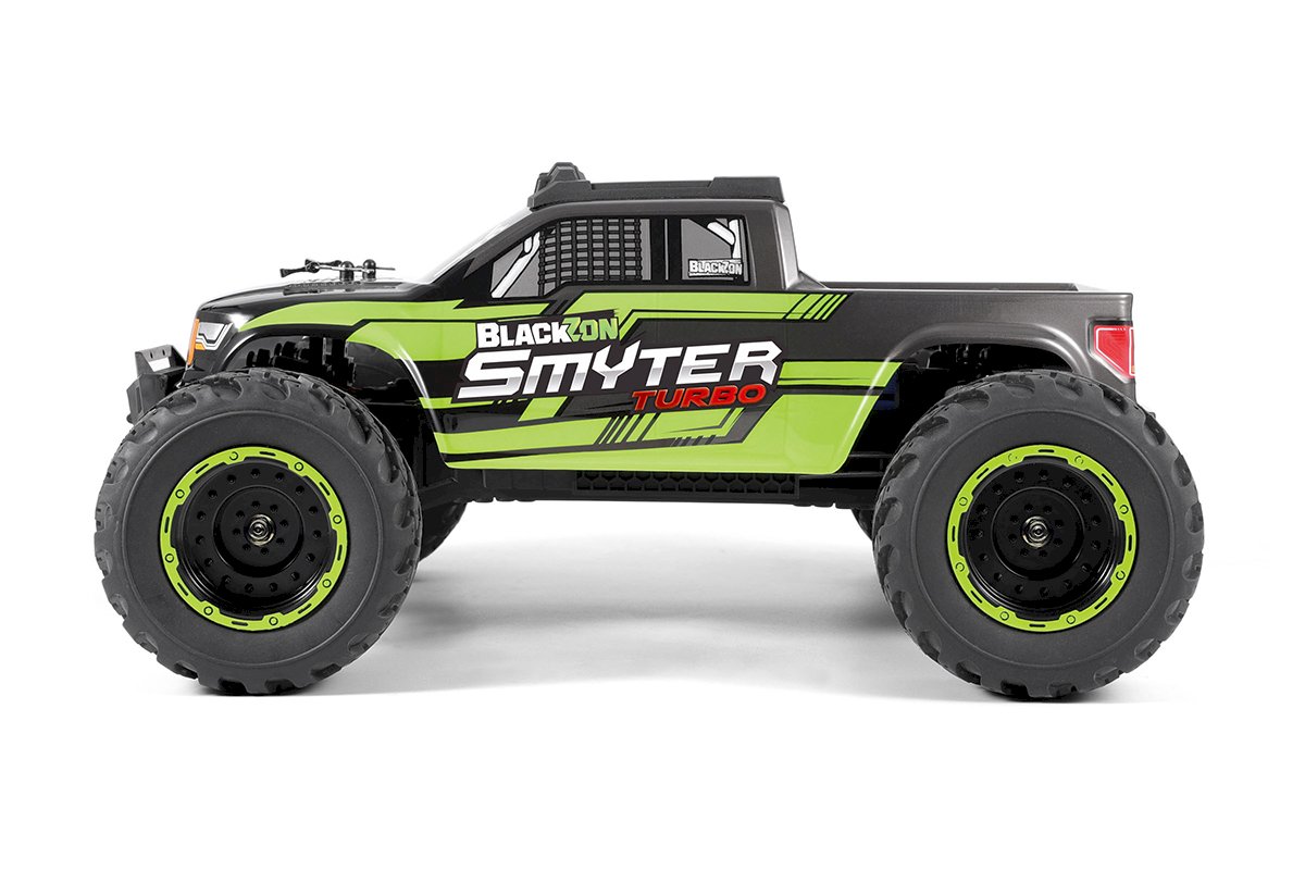 BLACKZON Smyter MT Turbo 1/12 4WD 3S Brushless Monster Truck Grün 540251 - Abbildung 2
