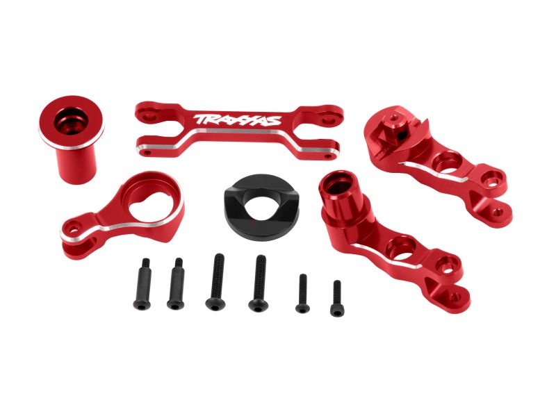 Traxxas Servosaver-Umlenkung Alu rot X-Maxx 7746-RED