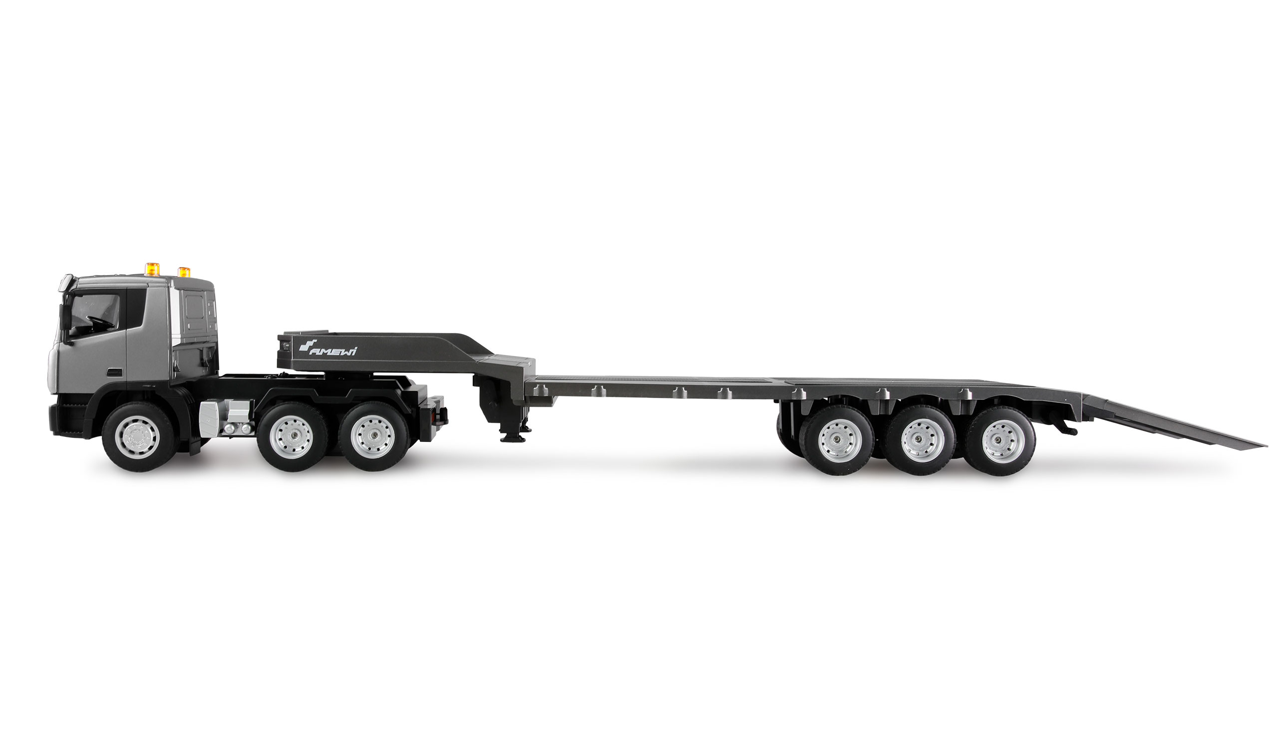 Amewi G836E Zugmaschine mit Tieflader 1:24 RTR 22674