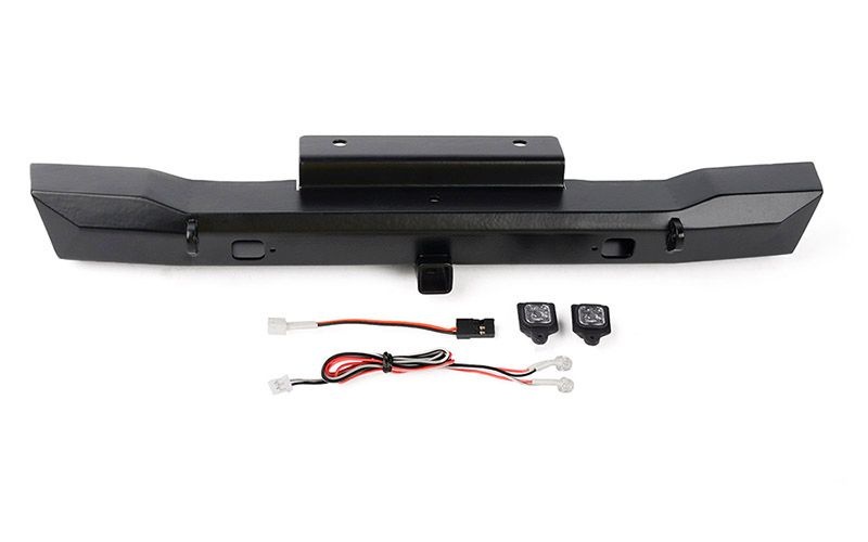 RC4WD Eon Metal Rear Hitch Bumper w/LED for Axial SCX6 VVV-C1302