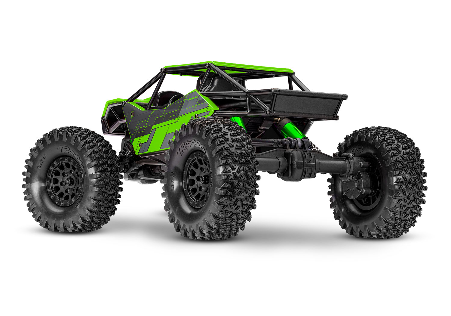 Traxxas TXC-4M Extreme Brushless Crawler 1/18 RTR grün RTR m. Akku&Lader 120074-1-GRN - Abbildung 3