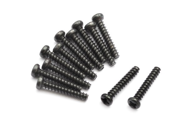 BLACKZON Pan head Self Tapping Screws PBHO2*12mm 540054